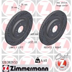 Tarcze Zimmermann Black Z - 320.3829.53