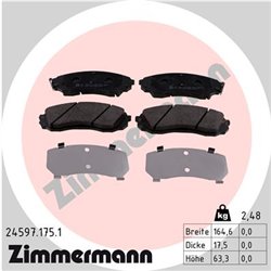 Tarcze Zimmermann Black Z - 290.2270.55