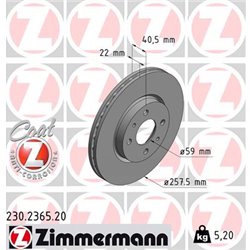 Tarcze Zimmermann Coat Z - 230.2365.20