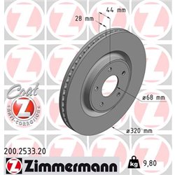 Tarcze Zimmermann Coat Z