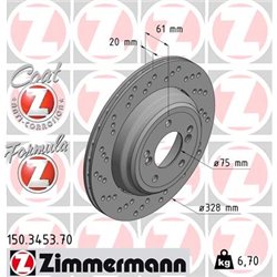 Tarcze Zimmermann Formula Z - 150.3453.70