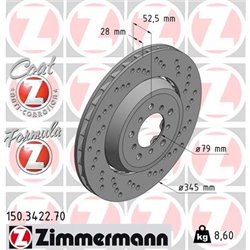 Tarcze Zimmermann Formula Z - 150.3422.70