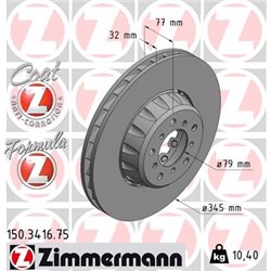 Tarcze Zimmermann Formula Z - 150.3416.75