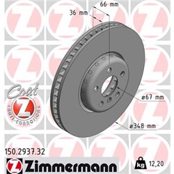 Tarcze Zimmermann Formula F - 150.2937.32