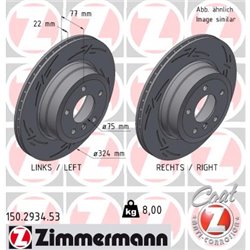 Tarcze Zimmermann Black Z - 150.2934.53