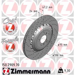 Tarcze Zimmermann Formula Z - 150.2909.70