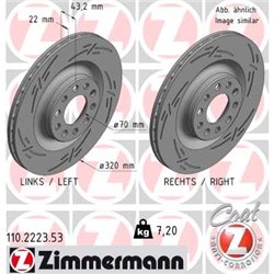 Tarcze Zimmermann Black Z - 110.2223.53
