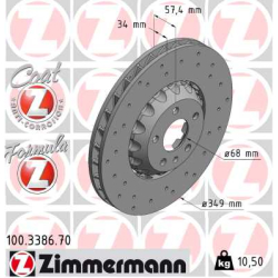 Tarcze Zimmermann Formula Z - 100.3386.70