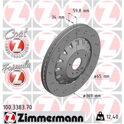 Tarcze Zimmermann Formula Z - 100.3383.70