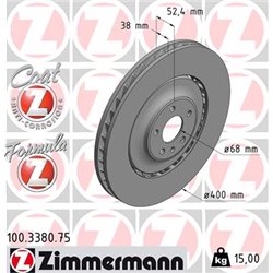 Tarcze Zimmermann Formula Z - 100.3380.75