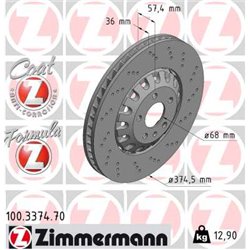 Tarcze Zimmermann Formula Z - 100.3374.70