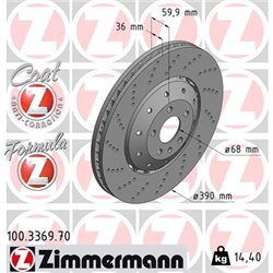 Tarcze Zimmermann Formula Z - 100.3369.70