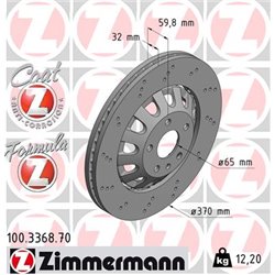 Tarcze Zimmermann Formula Z - 100.3368.70