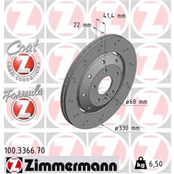 Tarcze Zimmermann Formula Z - 100.3366.70