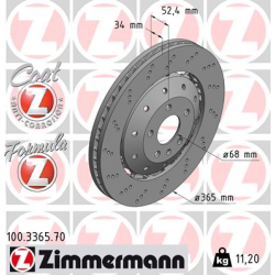 Tarcze Zimmermann Formula Z - 100.3365.70