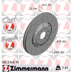 Tarcze Zimmermann Formula Z - 100.3348.70