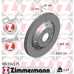 Tarcze Zimmermann Formula Z - 100.3345.75
