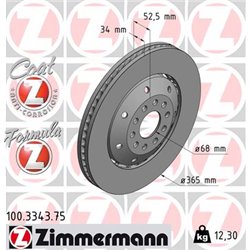 Tarcze Zimmermann Formula Z - 100.3343.75