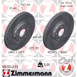 Tarcze Zimmermann Black Z - 100.1242.53