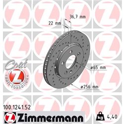 Tarcze Zimmermann Sport - 100.1241.52