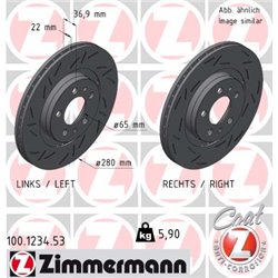 Tarcze Zimmermann Black Z - 100.1234.53