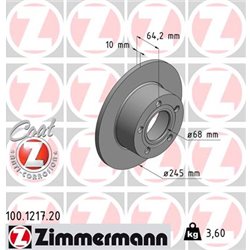 Tarcze Zimmermann Coat Z - 100.1217.20