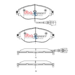 Klocki DBA SS Street Series Ceramic