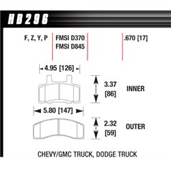 Klocki Hawk LTS - HB296Y.670