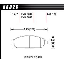Klocki Hawk LTS - HB326Y.646