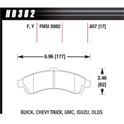 Klocki Hawk LTS - HB382Y.657