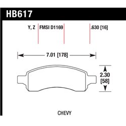 Klocki Hawk LTS - HB617Y.630