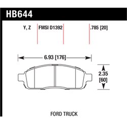 Klocki Hawk LTS - HB644Y.785
