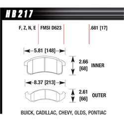 Klocki Hawk PC Ceramic - HB217Z.681