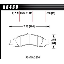 Klocki Hawk PC Ceramic - HB460Z.580