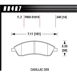 Klocki Hawk PC Ceramic - HB467Z.540