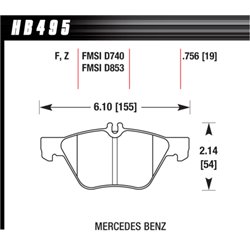 Klocki Hawk PC Ceramic - HB495Z.756