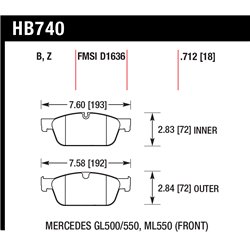 Klocki Hawk PC Ceramic - HB740Z.712