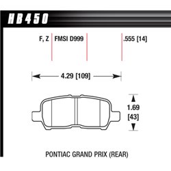 Klocki Hawk HPS - HB450F.555
