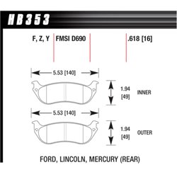 Klocki Hawk LTS - HB353Y.618