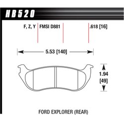 Klocki Hawk LTS - HB520Y.575