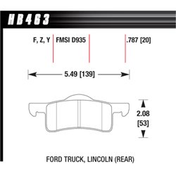 Klocki Hawk PC Ceramic - HB463Z.787