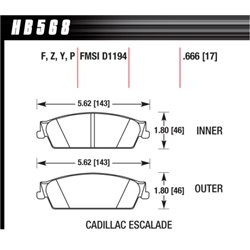 Klocki Hawk PC Ceramic - HB568Z.666