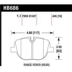 Klocki Hawk PC Ceramic - HB686Z.645