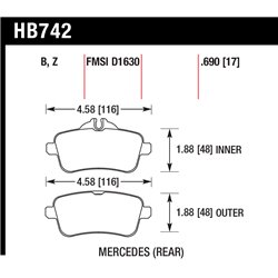 Klocki Hawk PC Ceramic - HB742Z.690