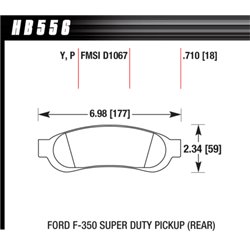 Klocki Hawk SD Super Duty - HB556P.710
