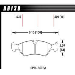 Klocki HAWK Blue - HB138E.690