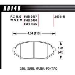 Klocki HAWK DTC-60 - HB148G.560