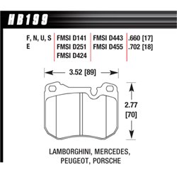 Klocki HAWK DTC-70 - HB199U.702
