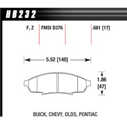 Klocki HAWK HPS - HB232F.681