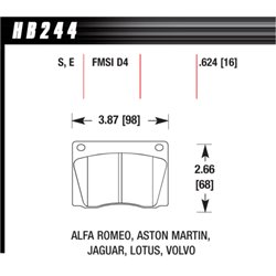 Klocki HAWK HT-10 - HB244S.624